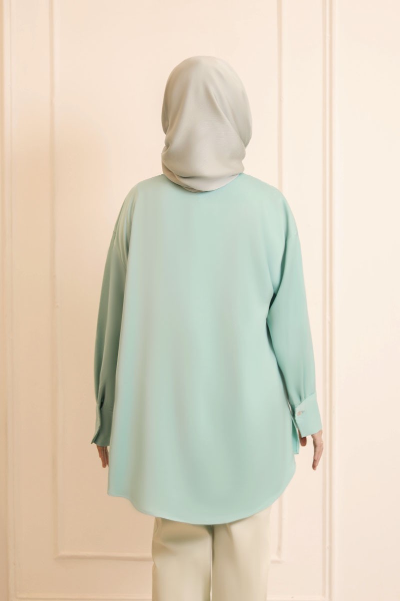 TYRA TOP IN LIGHT MINT